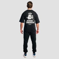 GymBeam Tričko Boxy Shaker Black