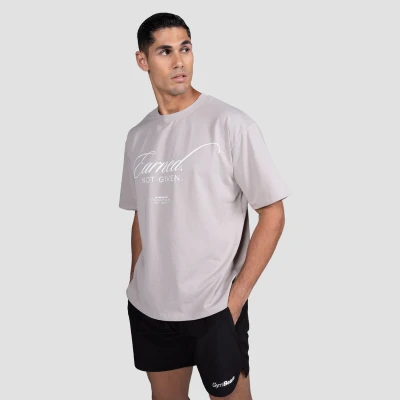 GymBeam Earned Gray pánské tričko