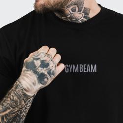 GymBeam Tričko FIT Black