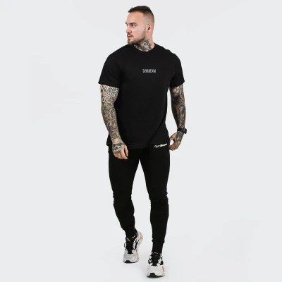 GymBeam Tričko FIT Black