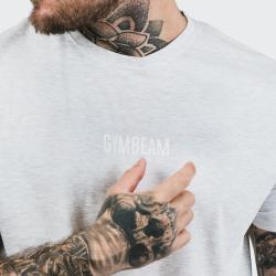GymBeam Tričko FIT Grey