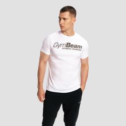 GymBeam Tričko Fitness White