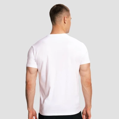 GymBeam Tričko Fitness White