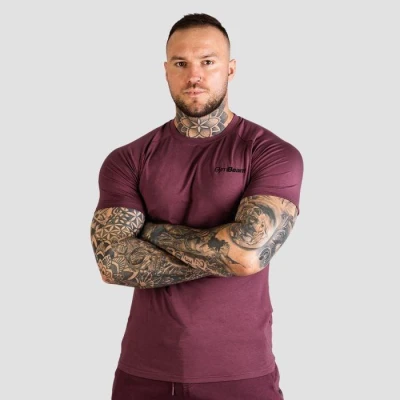 GymBeam Tričko Fitted TRN Eggplant GymBeam Tričko Fitted TRN Eggplant