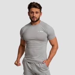 GymBeam Tričko Fitted TRN Grey