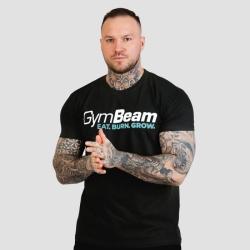 GymBeam Tričko Grow Black GymBeam Tričko Grow Black
