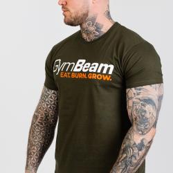 GymBeam Tričko Grow Military Green