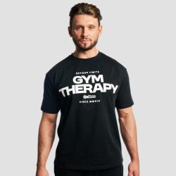 GymBeam Tričko Gym Therapy Black