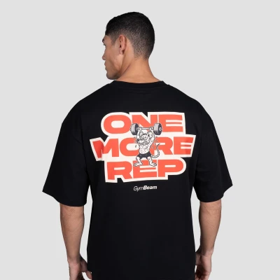 GymBeam GymRat Black pánské tričko