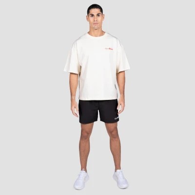 GymBeam GymRat Cream pánské tričko
