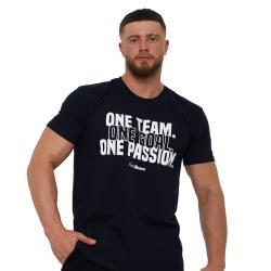 GymBeam Tričko One Team Navy