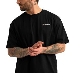 GymBeam Tričko Oversized Limitless Black
