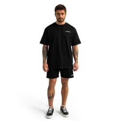 GymBeam Tričko Oversized Limitless Black