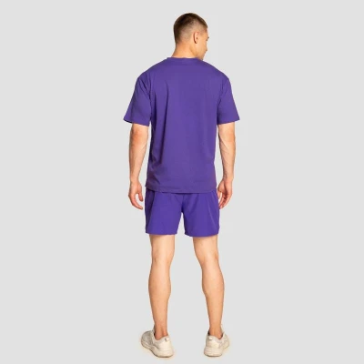 GymBeam Limitless Royal pánské oversized tričko