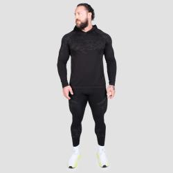 GymBeam Tričko s dlouhým rukávem Static Black