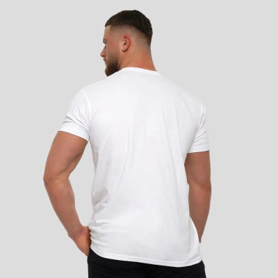 GymBeam Stronger Together White pánské tričko
