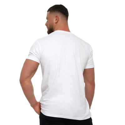 GymBeam Stronger Together White pánské tričko