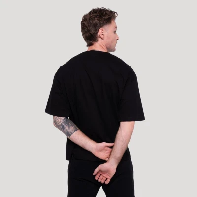 GymBeam Tričko Thorn Black
