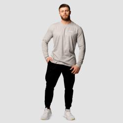 GymBeam Triko Basic s dlouhým rukavem Grey