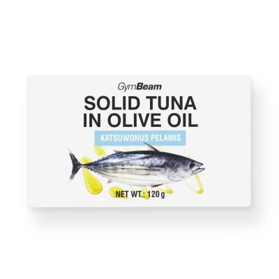 GymBeam Tuňák v olivovém oleji 10 x 120 g