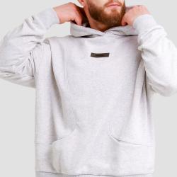 GymBeam Unity Hoodie Grey