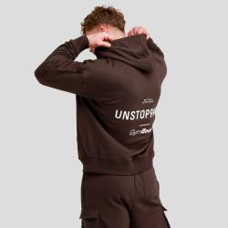 GymBeam Unstoppable Hoodie Brown