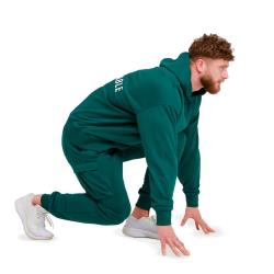 GymBeam Unstoppable Hoodie Green