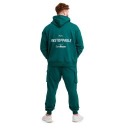 GymBeam Unstoppable Hoodie Green