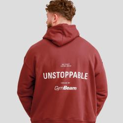 GymBeam Unstoppable Hoodie Red