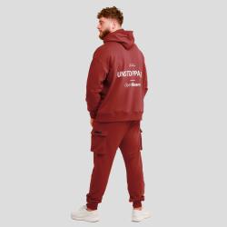 GymBeam Unstoppable Hoodie Red