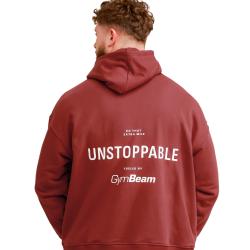 GymBeam Unstoppable Hoodie Red