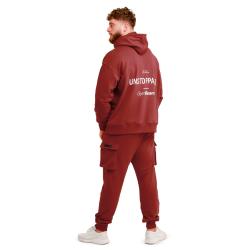 GymBeam Unstoppable Hoodie Red