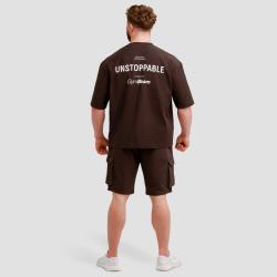 GymBeam Utility Shorts Brown