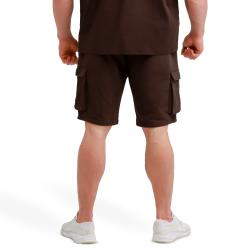 GymBeam Utility Shorts Brown