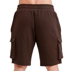 GymBeam Utility Shorts Brown