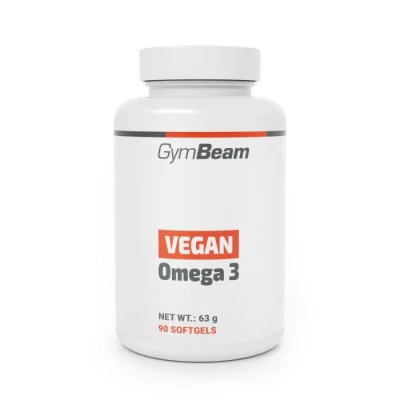 GymBeam Vegan Omega 3 90 kaps.