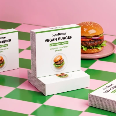GymBeam Veganský burger 200 g
