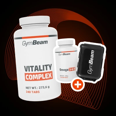 GymBeam Multivitamín Vitality complex 120 tab.