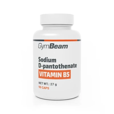 GymBeam Vitamin B5 (Pantothenát sodný) 90 kaps.