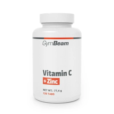 GymBeam Vitamín C + zinek 120 tab.