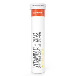 GymBeam Vitamin C + zinek šumivé 12 x 20 tab GymBeam Vitamin C + zinek šumivé 12 x 20 tab