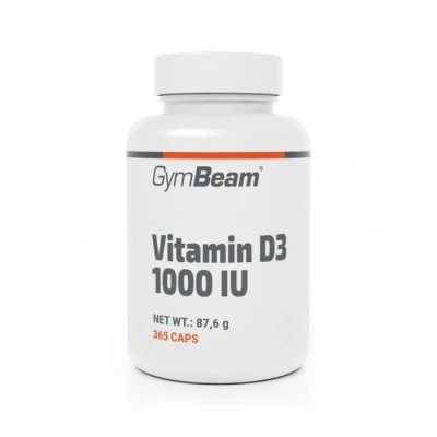GymBeam Vitamín D3 1000 IU 365 caps GymBeam Vitamín D3 1000 IU 365 caps
