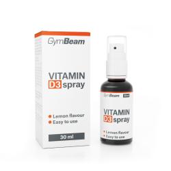GymBeam Vitamín D3 Sprej 30 ml