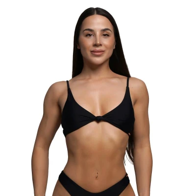 GymBeam Curacao Black vrchní díl dámských plavek