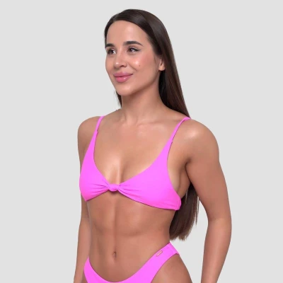 GymBeam CURACAO Pink dámský vrchní díl plavek