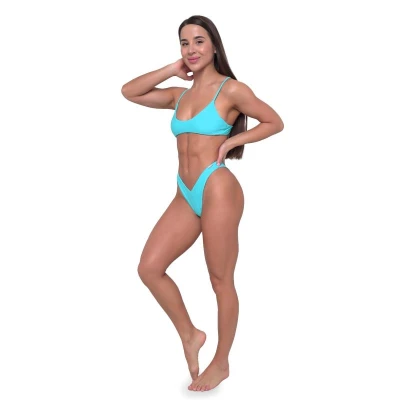 GymBeam HAWAII Lagoon dámský vrchní díl plavek
