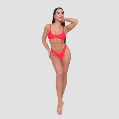 GymBeam HAWAII Red dámský vrchní díl plavek