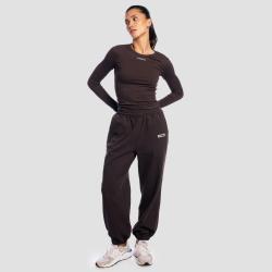 GymBeam Dámské tričko s dlouhým rukávem Aura Tee Brown