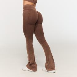 GymBeam Dámské bezešvé kalhoty Fierce Brown
