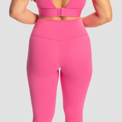 GymBeam Dámské legíny Limitless s vysokým pasem Dragonfruit